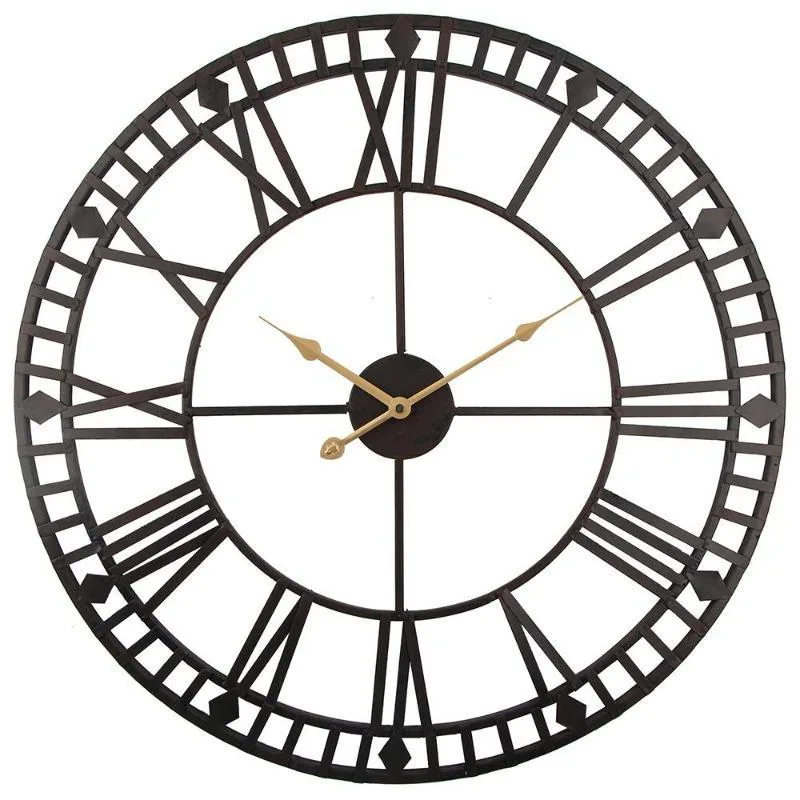Steampunk-Uhr – Vintage 60 cm