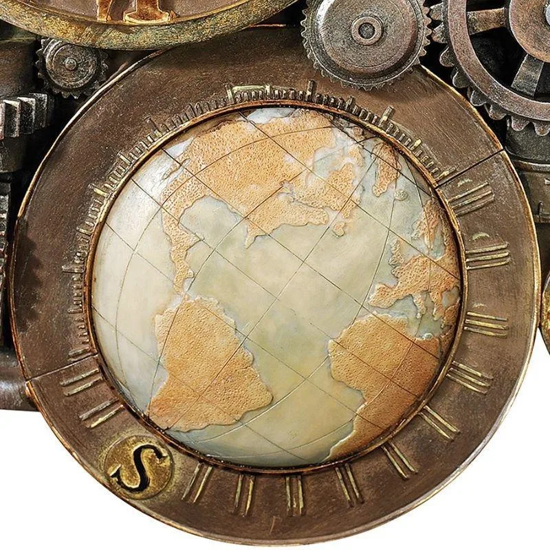 Ansicht 3 — Steampunk-Uhr – Modell 2