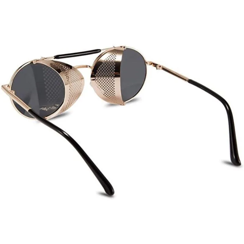 Ansicht 5 — Steampunk-Sonnenbrille – rund