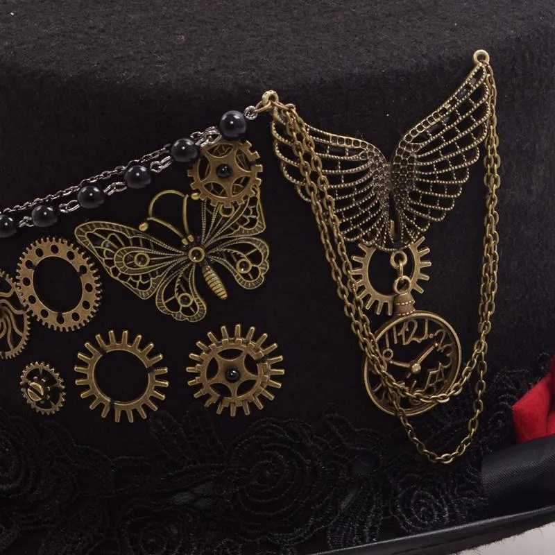Ansicht 4 — Steampunk-Hut – Gothic