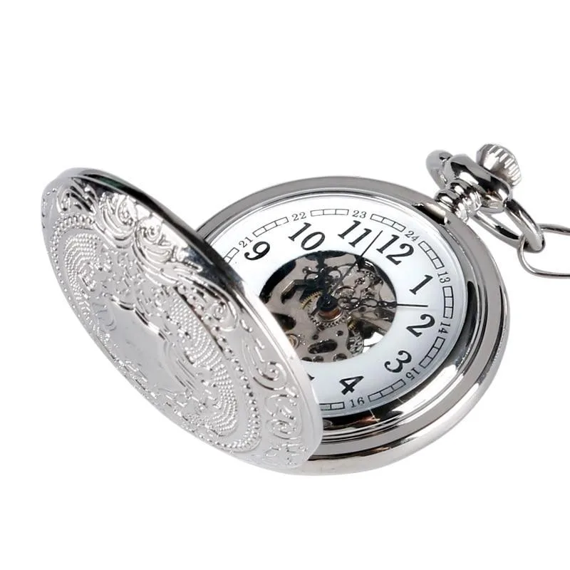 Steampunk-Taschenuhr – Full-Hunter