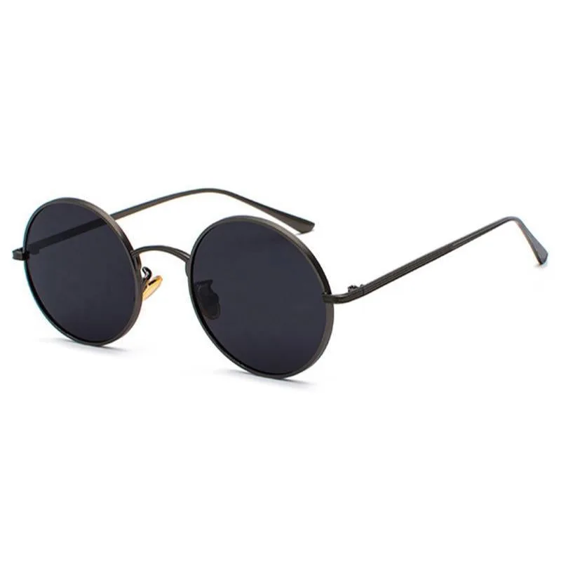 Steampunk-Sonnenbrille – Vintage rund