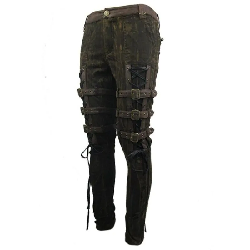 Ansicht 4 — Hose – Punk braun