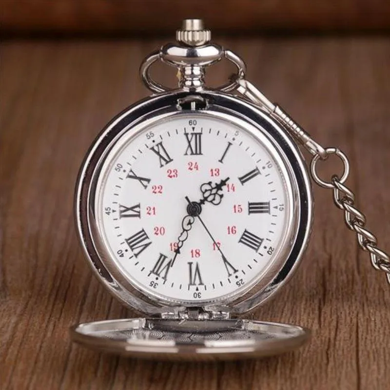 Ansicht 5 — Taschenuhr – Edelstahl
