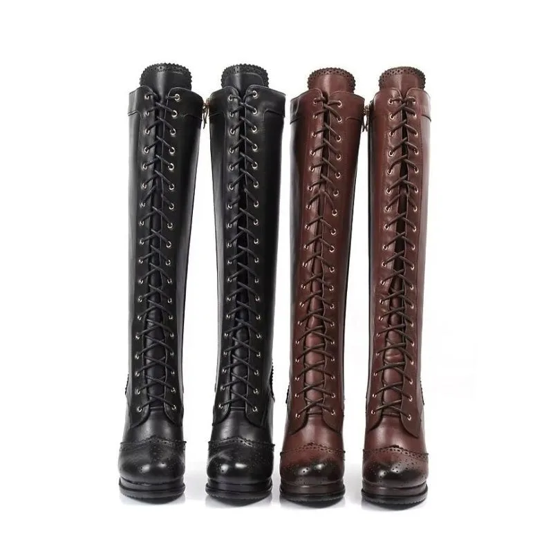Ansicht 14 — Stiefel – viktorianisch aus Leder & Kunstleder