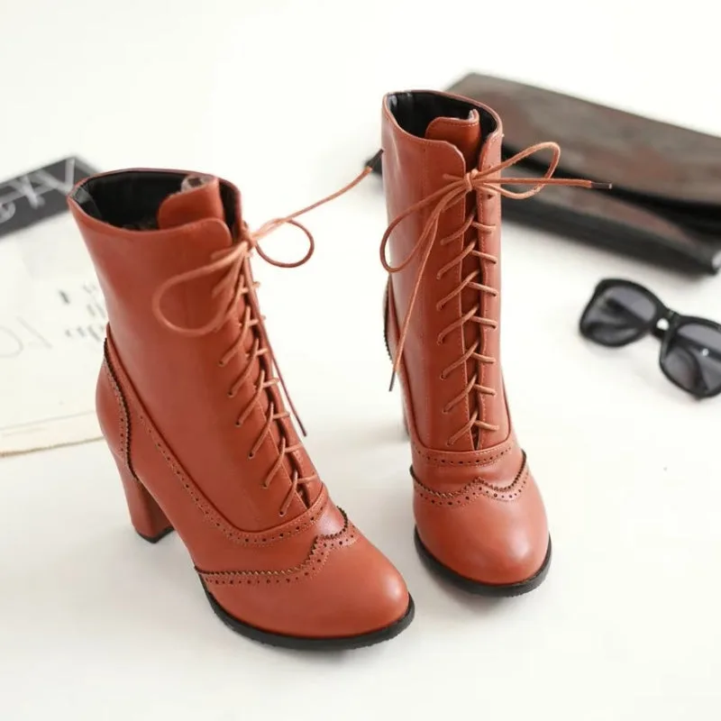 Ansicht 6 — Steampunk-Stiefeletten – braun