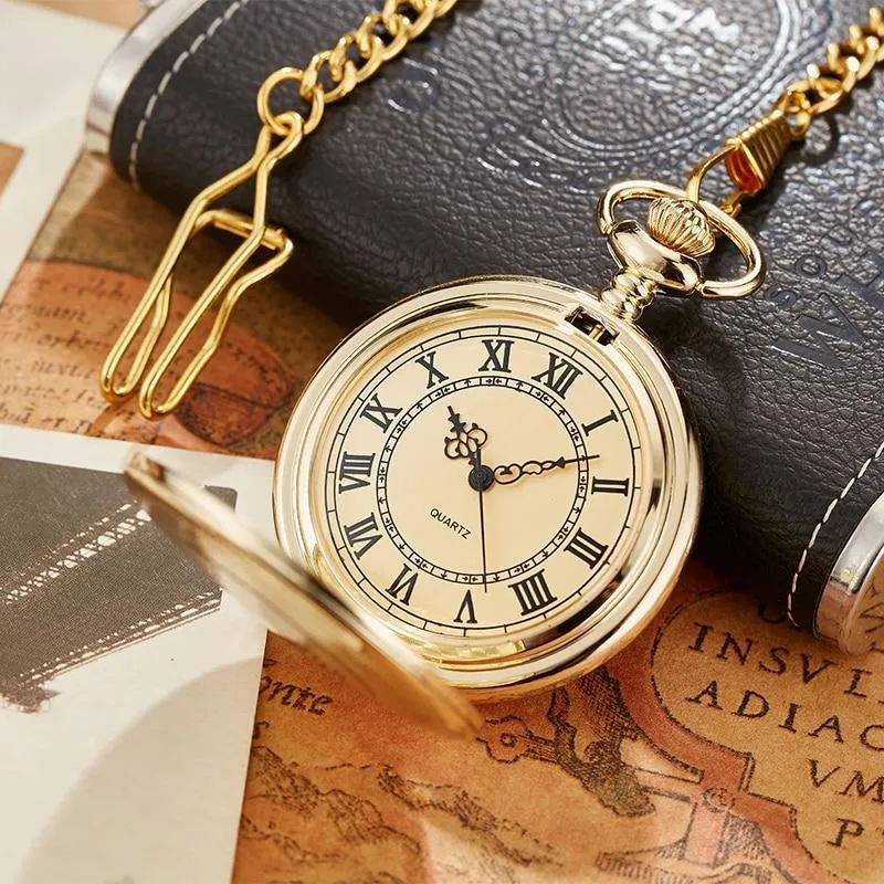 Taschenuhr – goldfarben antik-look