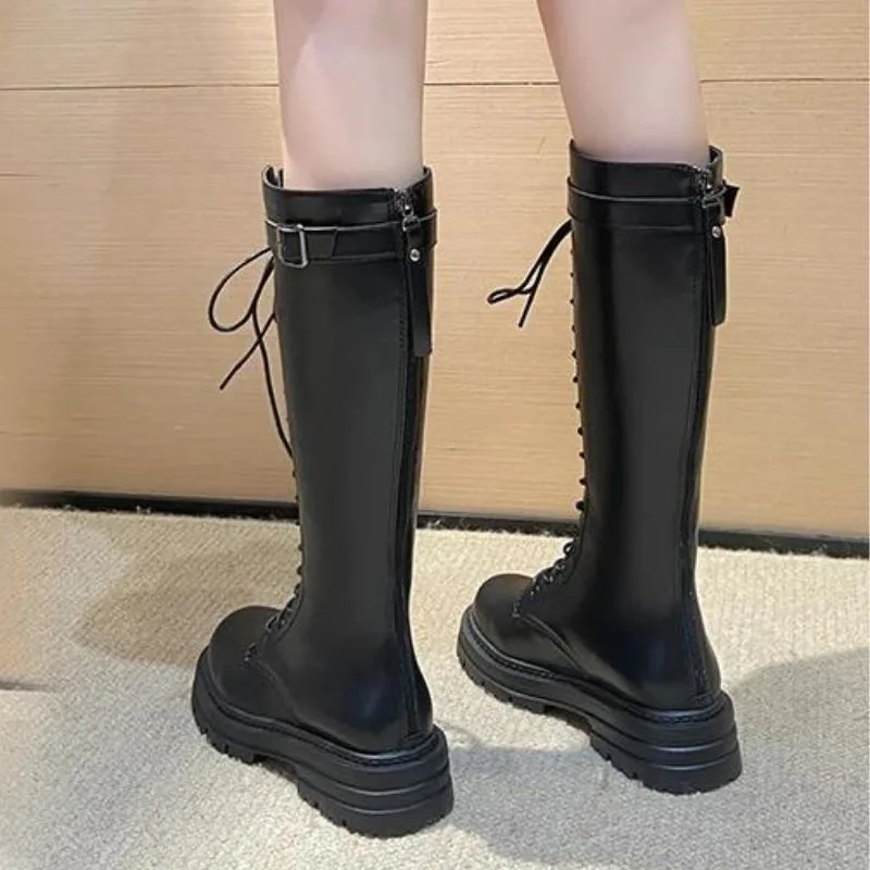 Ansicht 5 — Steampunk-Stiefel für Damen – aus PU