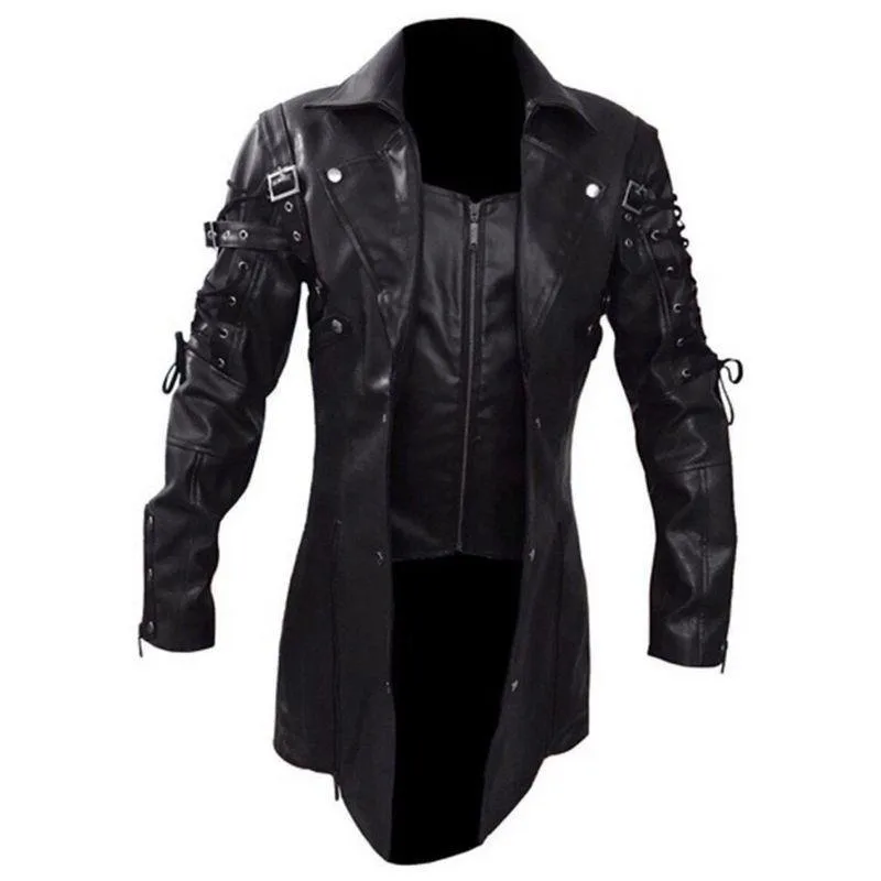 Ansicht 9 — Steampunk-Jacke – Gothic aus PU