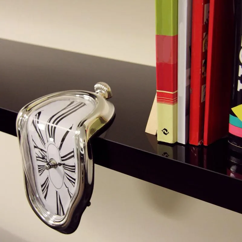 Ansicht 4 — Steampunk-Uhr – Verformte Uhr im Dali-Stil