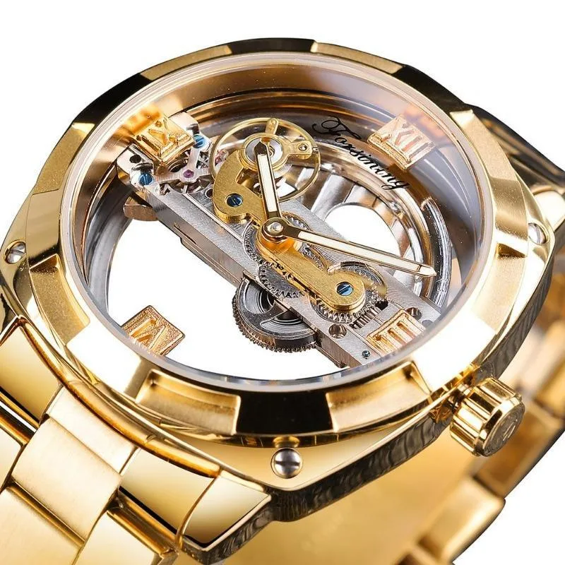 Ansicht 3 — Steampunk-Uhr – Zifferblatt Transparent