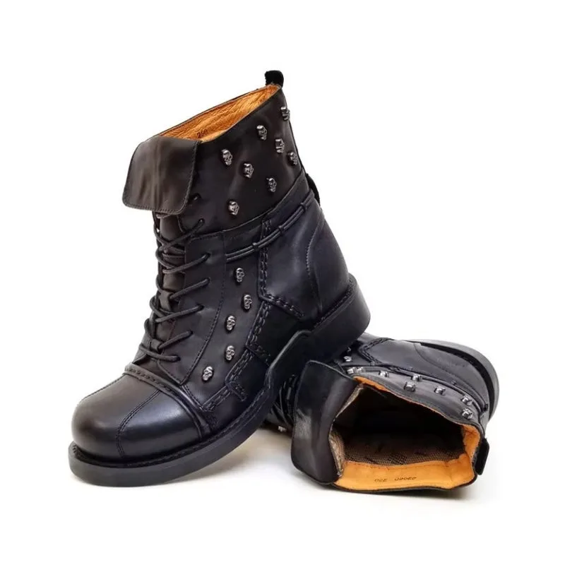 Ansicht 7 — Stiefeletten für Herren – Motorradstil aus Leder