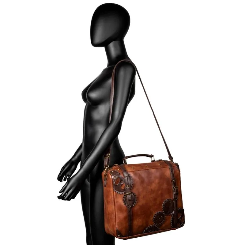 Ansicht 2 — Steampunk-Tasche – aus PU-Kunstleder