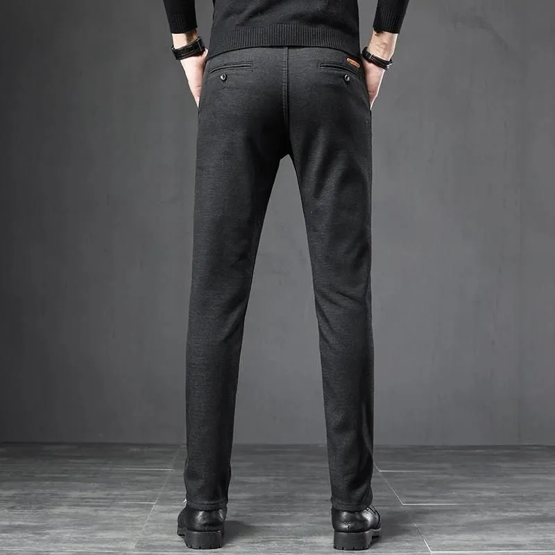 Ansicht 2 — Hose für Herren – Tweed schwarz