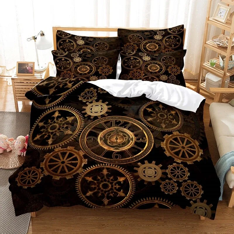 Ansicht 2 — Steampunk-Bettbezug