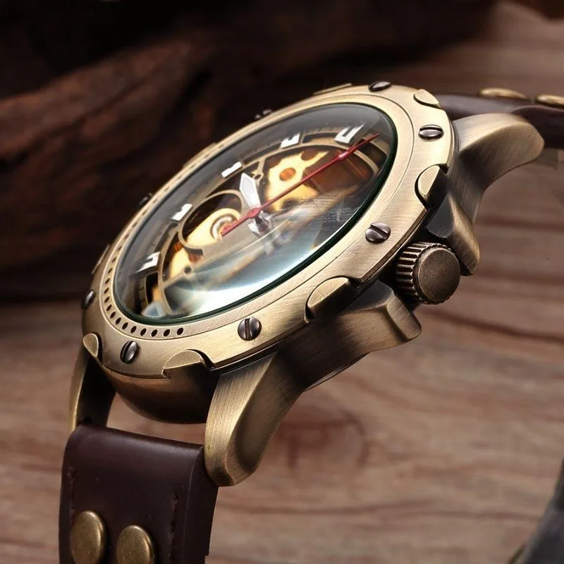 Ansicht 5 — Steampunk-Uhr – Zahnrad