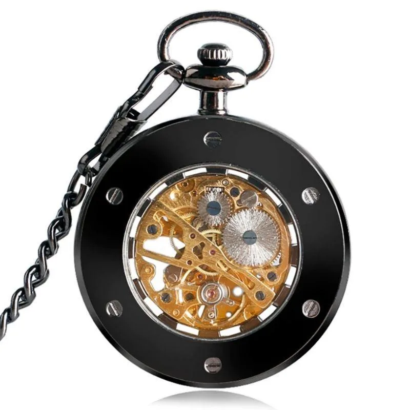 Ansicht 4 — Taschenuhr – Skelett antik-look