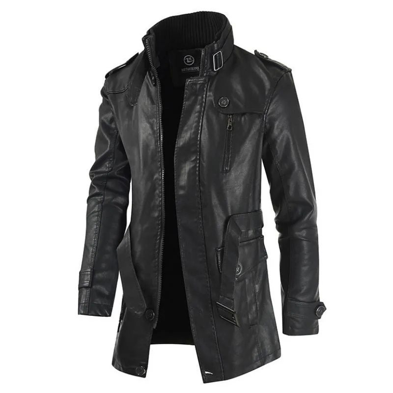 Steampunk-Jacke für Herren – aus PU Steampunk-Jacke für Herren – aus PU