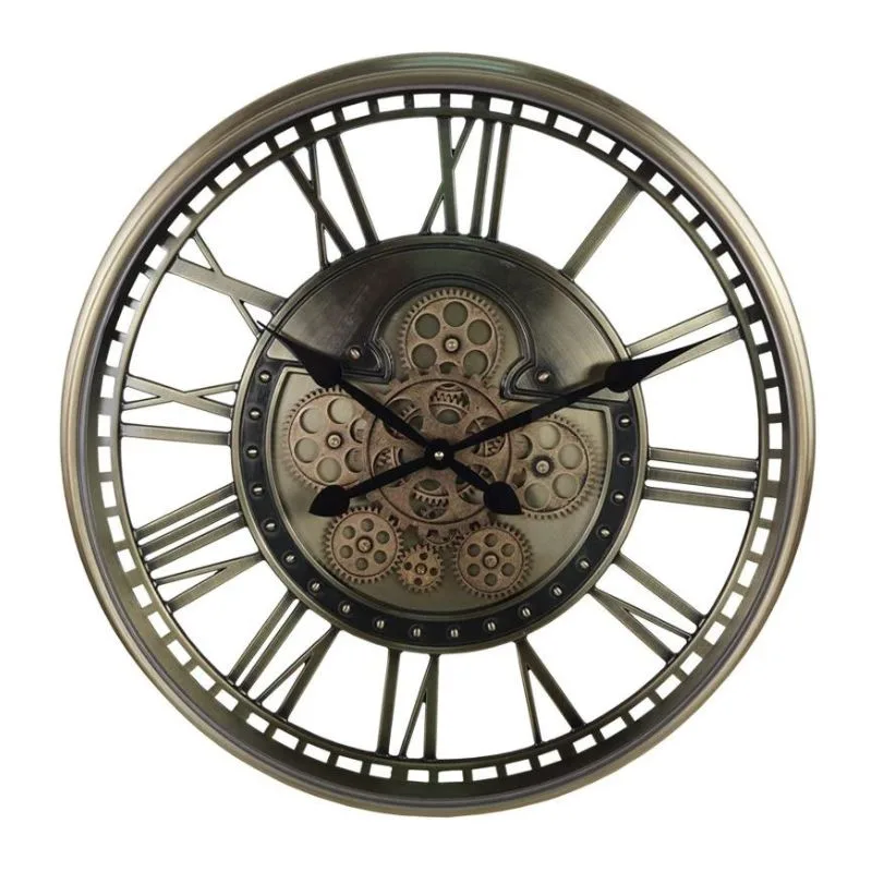 Steampunk-Uhr – Vintage Sichtbares Uhrwerk
