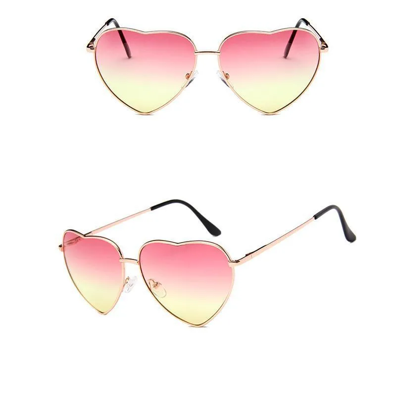Sonnenbrille – Herz rosa Sonnenbrille – Herz rosa