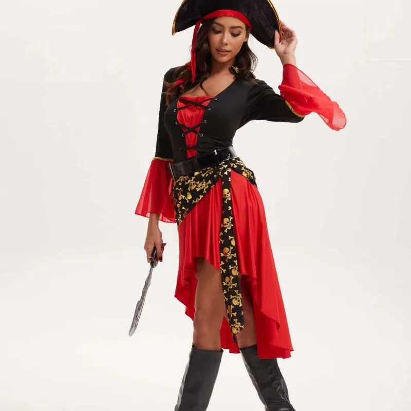 Ansicht 5 — Steampunk-Kostüm für Damen – Piratenstil