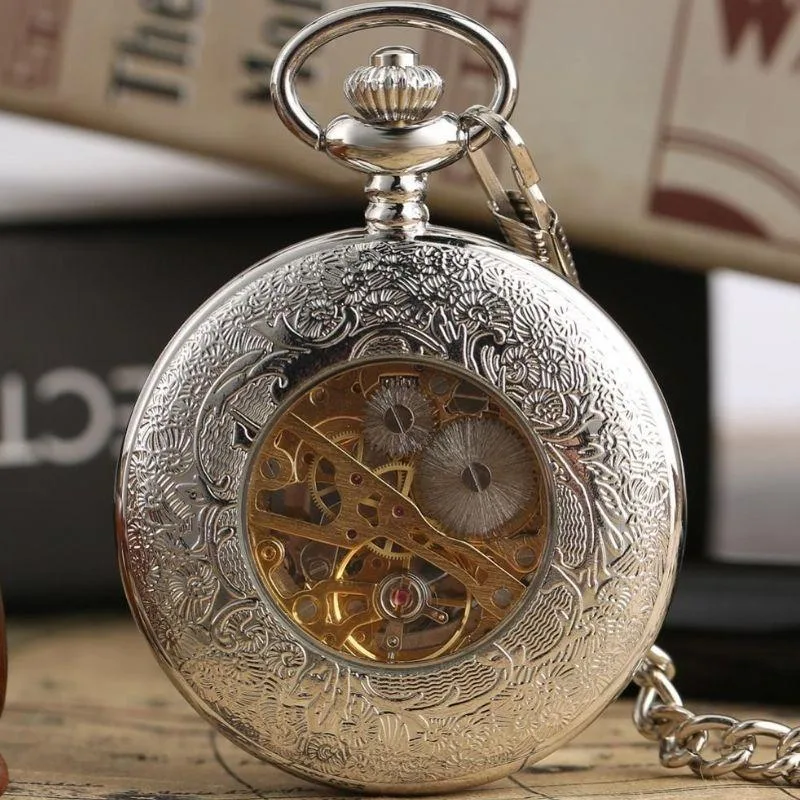 Ansicht 6 — Taschenuhr – antik-look aus Stahl (Box)
