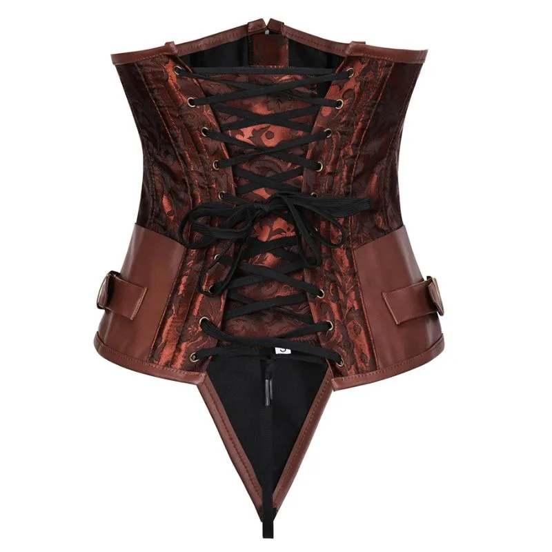 Ansicht 8 — Steampunk-Korsett – Taillenbetonung
