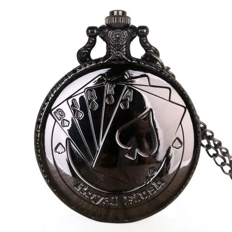 Steampunk-Taschenuhr – Poker
