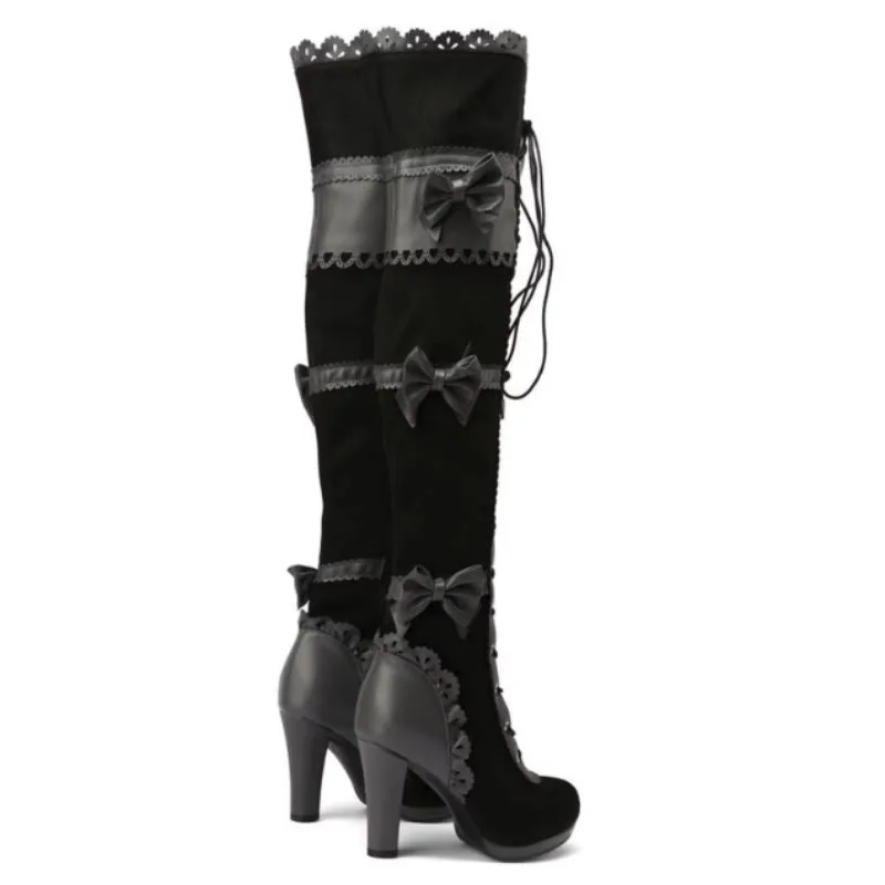 Ansicht 4 — Steampunk-Stiefel – Spitze