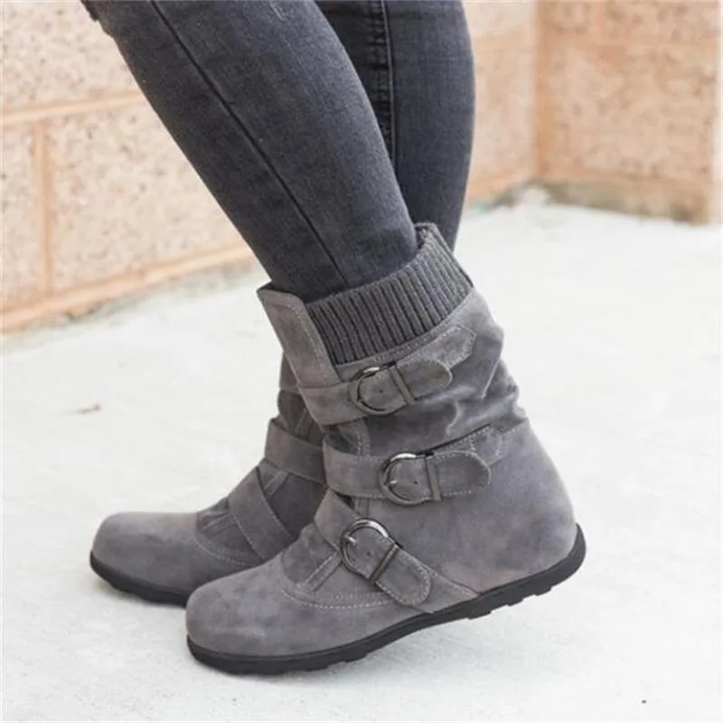 Ansicht 2 — Steampunk-Stiefeletten für Damen – Gefüttert