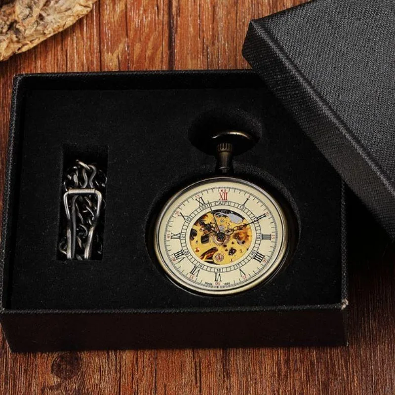 Ansicht 5 — Steampunk-Taschenuhr – Tasche