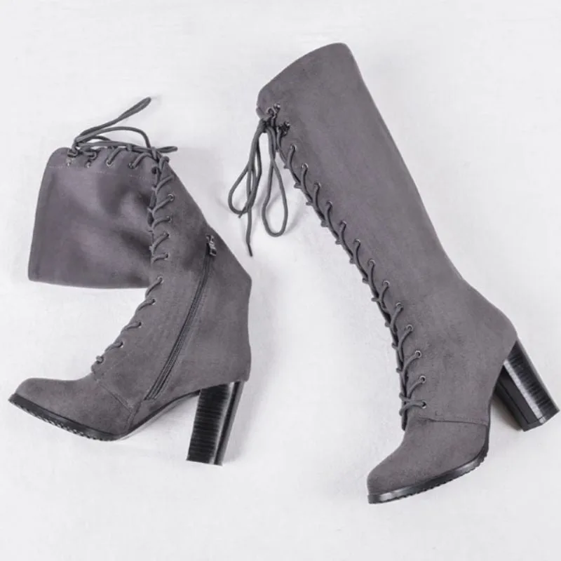 Ansicht 4 — Stiefel für Damen – hoch mit Schnürung