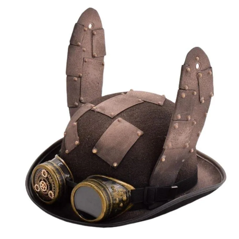 Steampunk-Hut mit Hasenohren