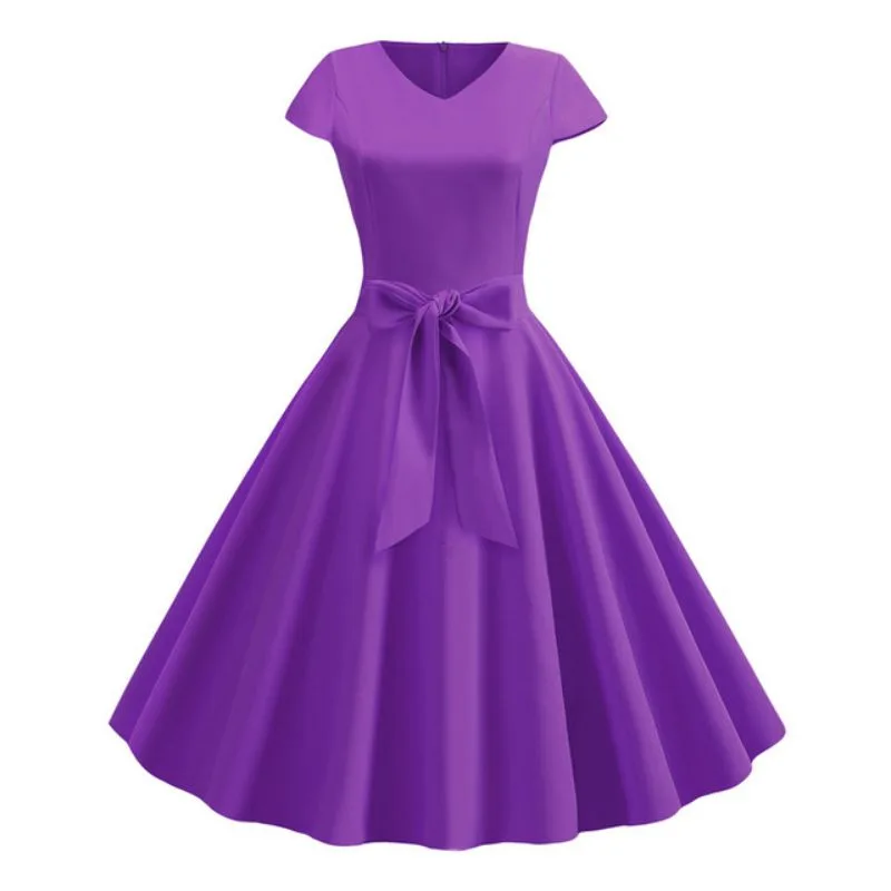 Kleid – Vintage violett
