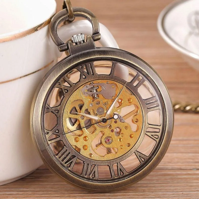 Ansicht 4 — Steampunk-Taschenuhr – Transparent