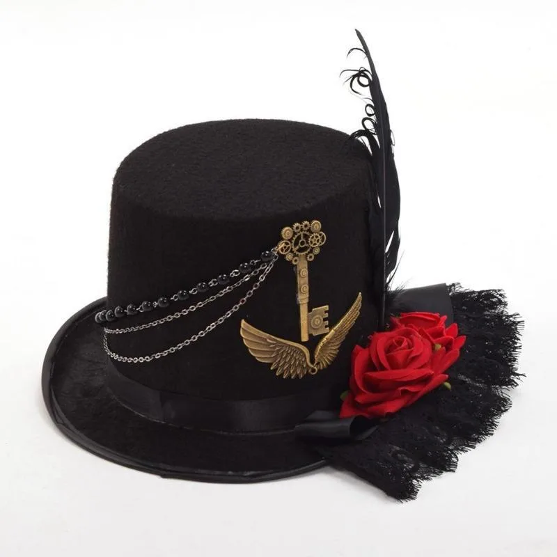 Steampunk-Hut – Belle Époque