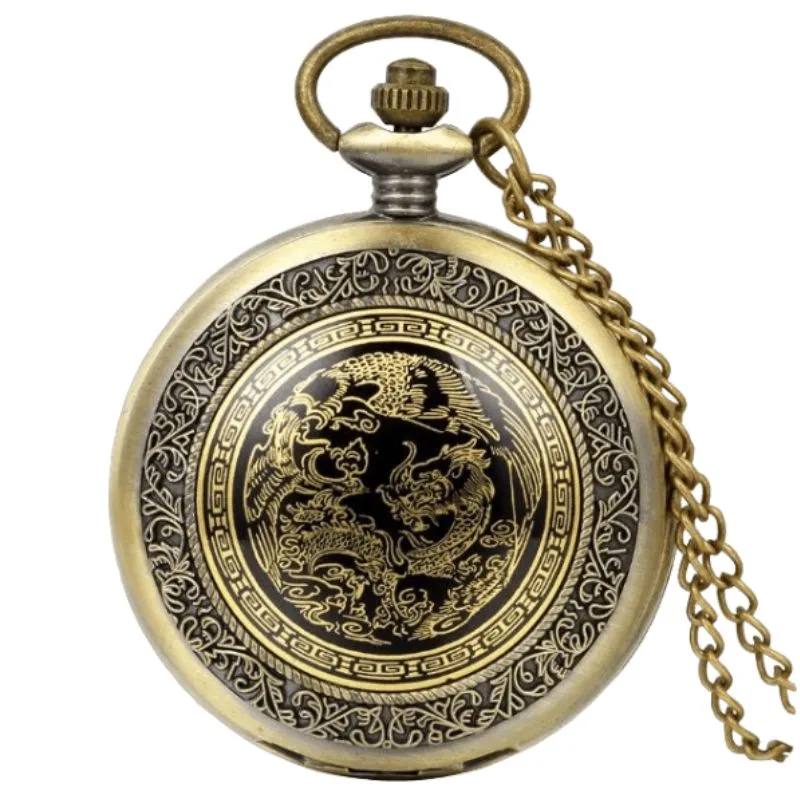 Steampunk-Taschenuhr – mit Sprungdeckel