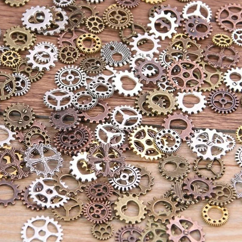 Steampunk-Zahnrad-Set