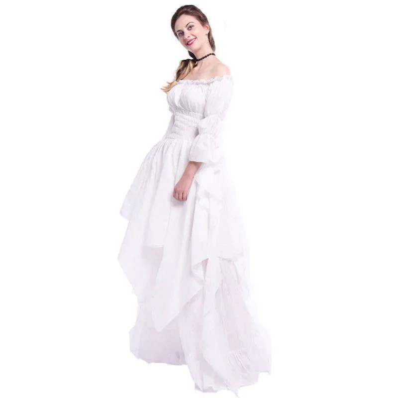 Ansicht 2 — Kleid – viktorianisch weiß