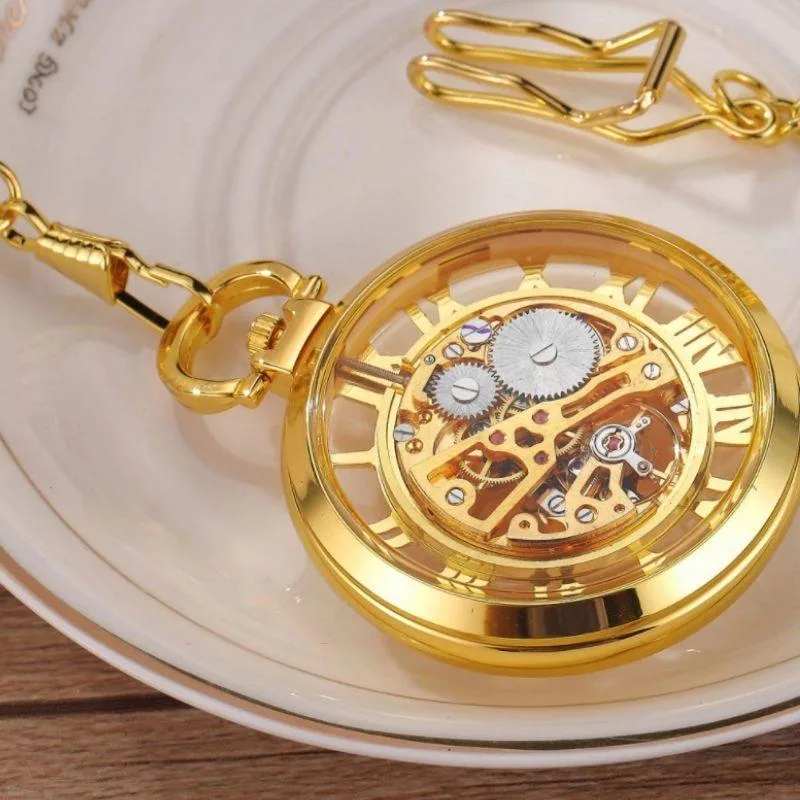 Ansicht 8 — Steampunk-Taschenuhr – Transparent