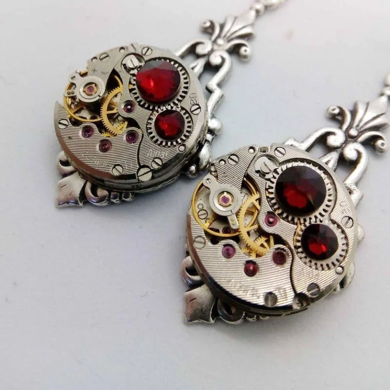 Ansicht 4 — Steampunk-Ohrringe für Damen