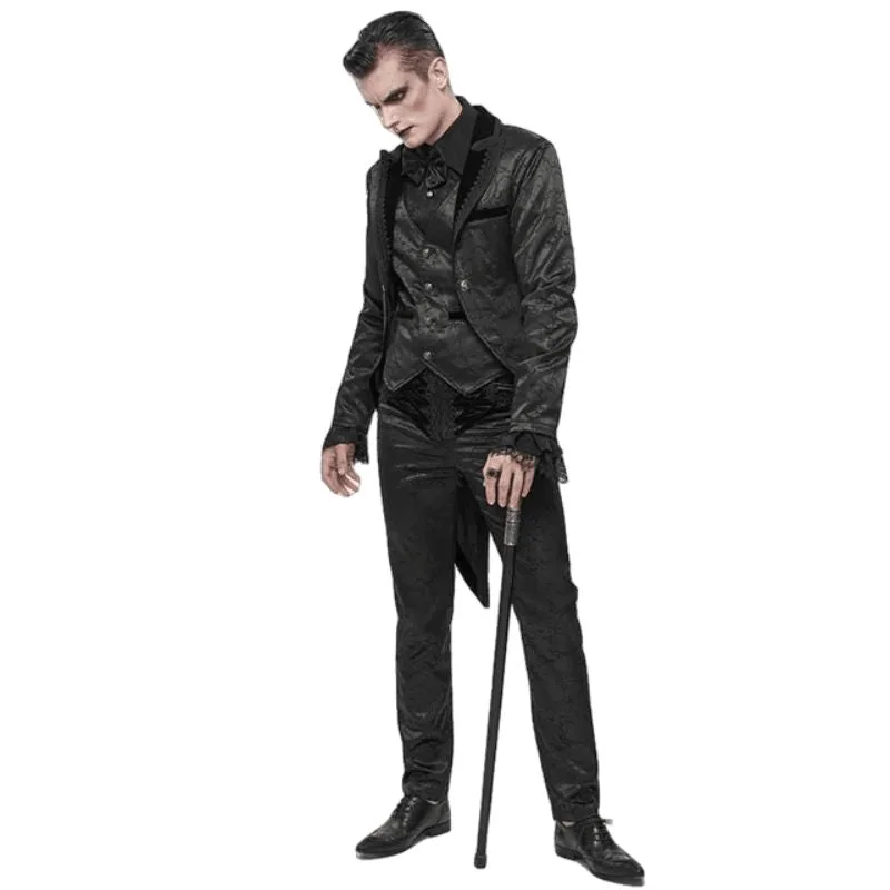 Ansicht 3 — Steampunk-Jacke für Herren – mit Frackstil