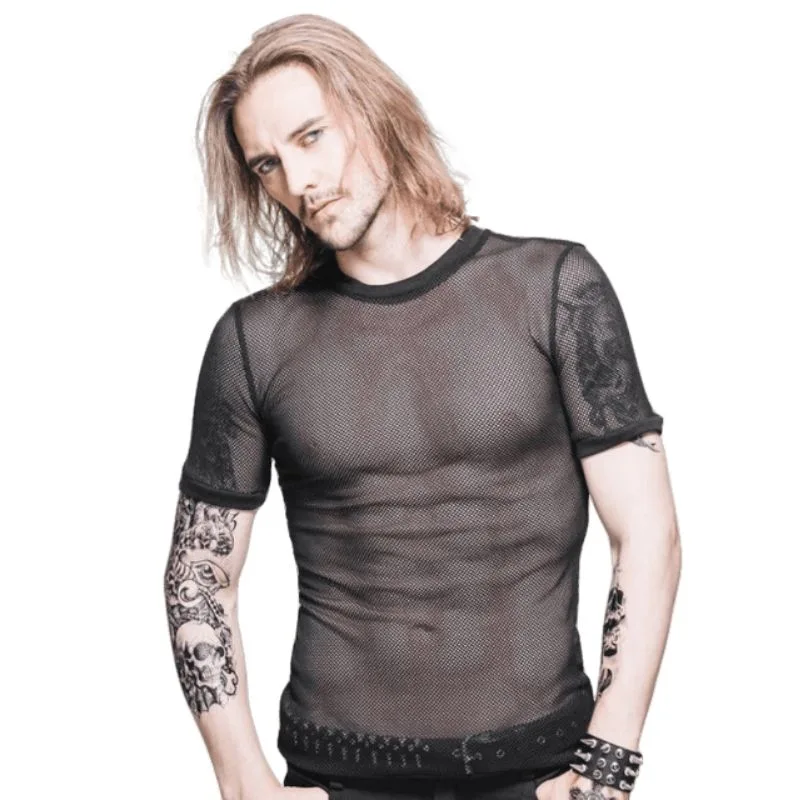 T-Shirt für Herren – Transparent