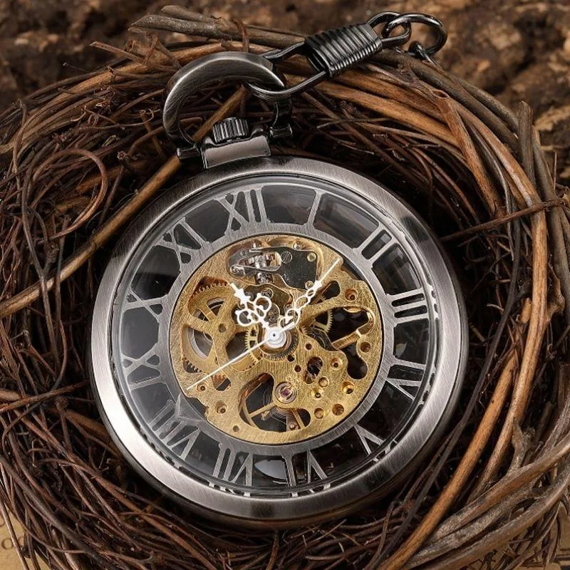 Ansicht 7 — Steampunk-Taschenuhr – Transparent