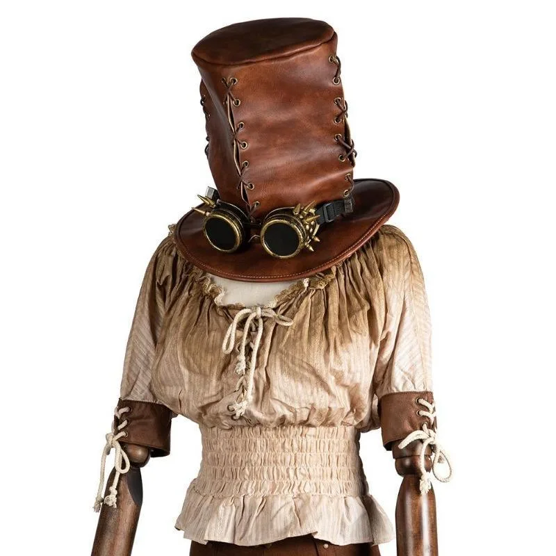 Ansicht 6 — Steampunk-Hut – Vogelscheuchenstil