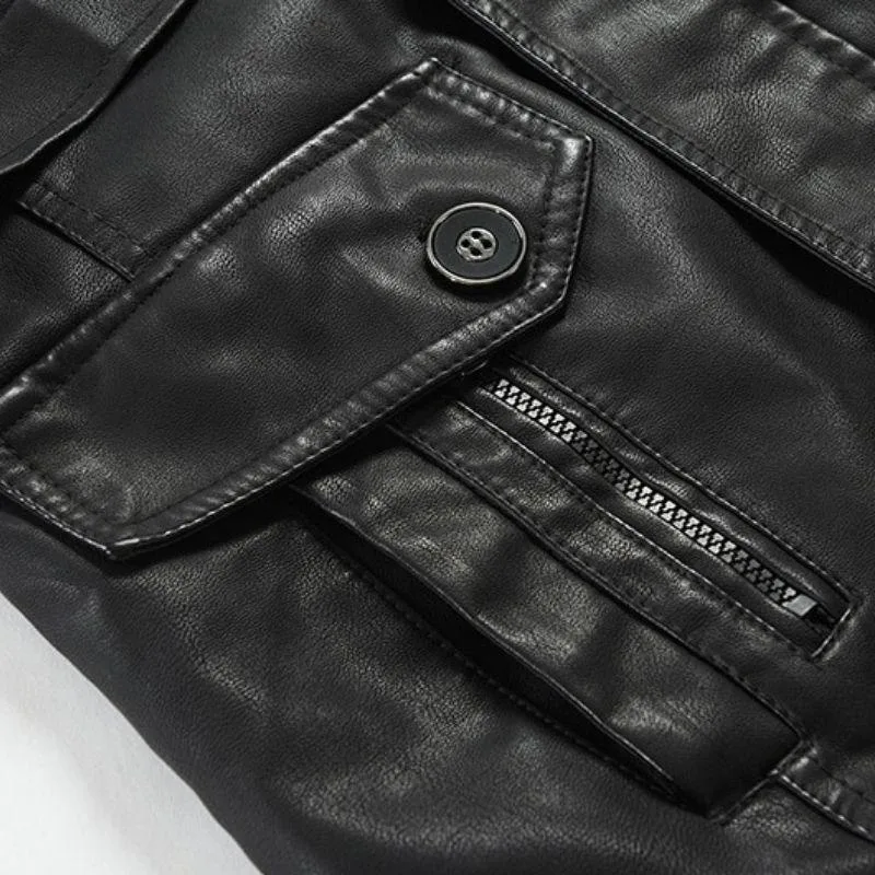 Ansicht 5 — Steampunk-Jacke für Herren – aus PU