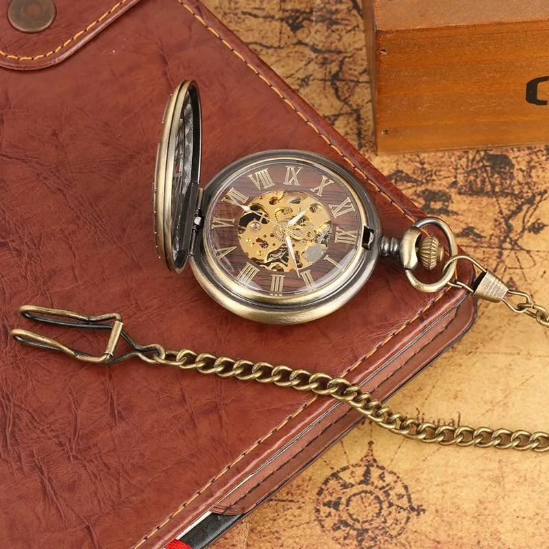 Ansicht 2 — Steampunk-Taschenuhr – Phönix