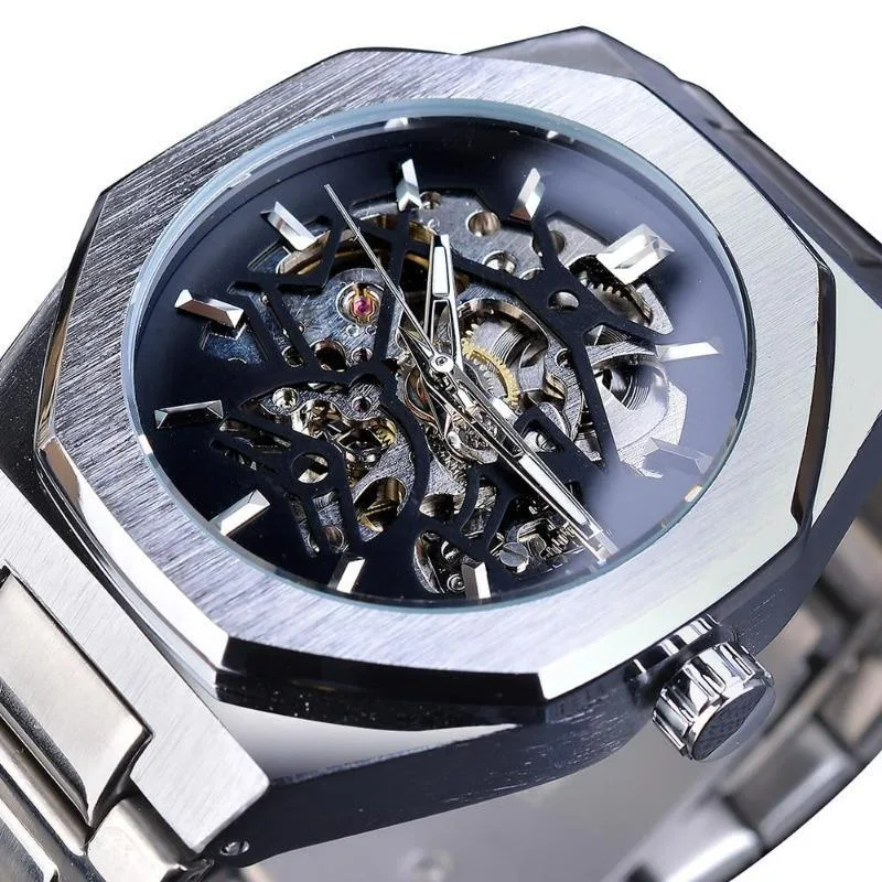Steampunk-Uhr – Zifferblatt Sechseckig Steampunk-Uhr – Zifferblatt Sechseckig
