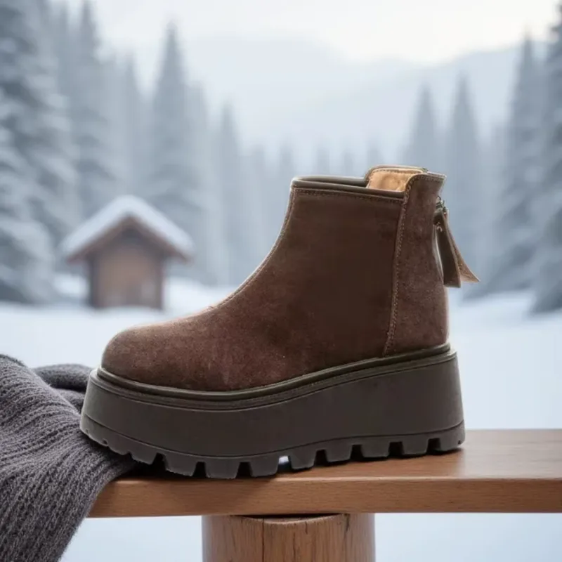 Ansicht 4 — Stiefeletten – Chelsea aus Wildleder