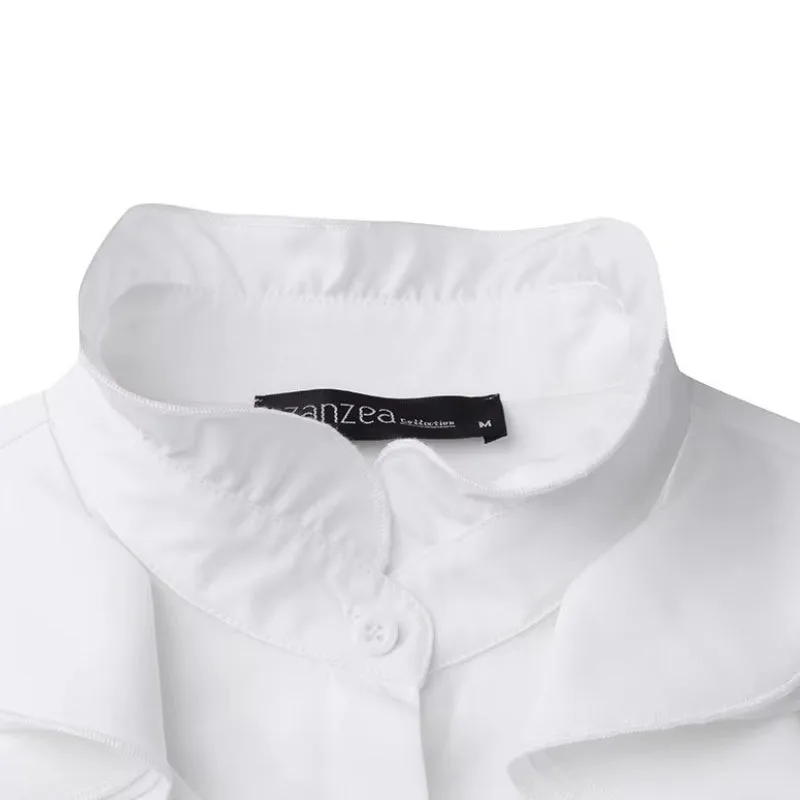 Ansicht 4 — Bluse für Damen – viktorianisch Rüschenkragen